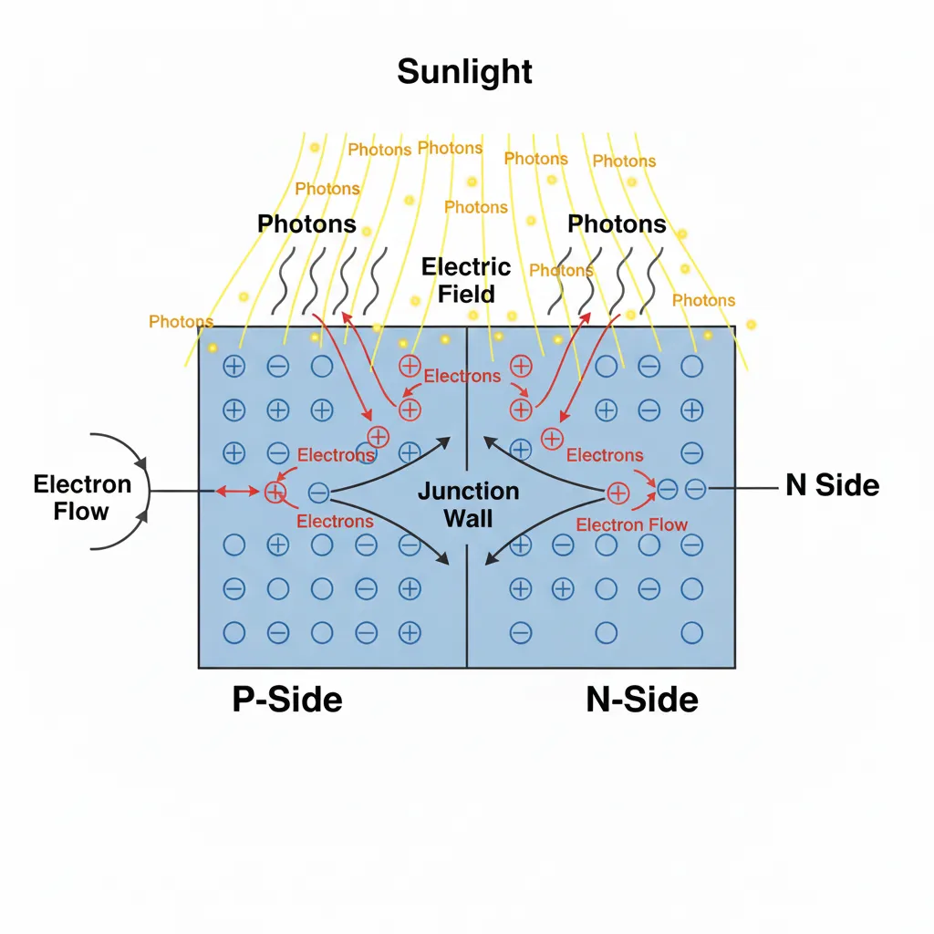 how does a solar panel work