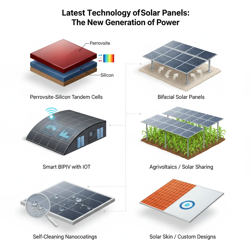 latest technologies of solar panels