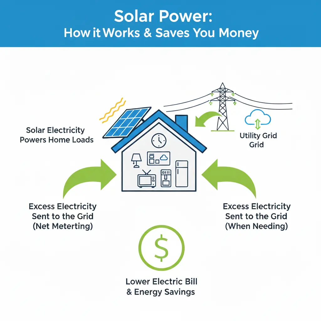 How Do Solar Panels Work With Your Electric Bill