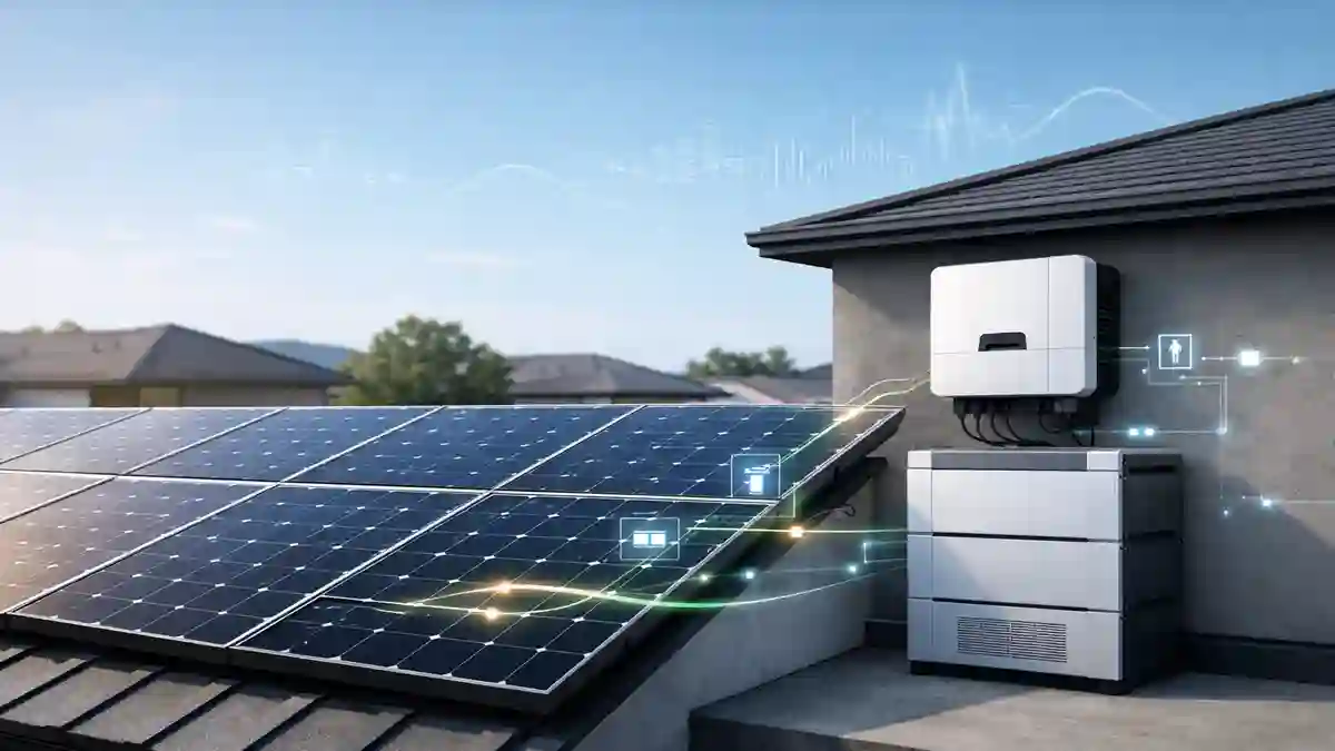 10kW solar system for home with panels inverter and battery