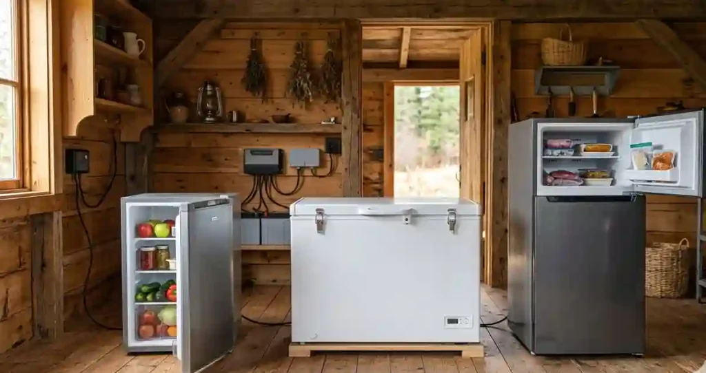 Solar Refrigerator Freezer