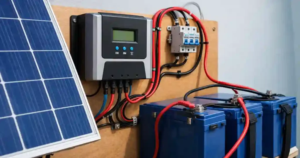 solar charge controller for lithium batteries sizing 
