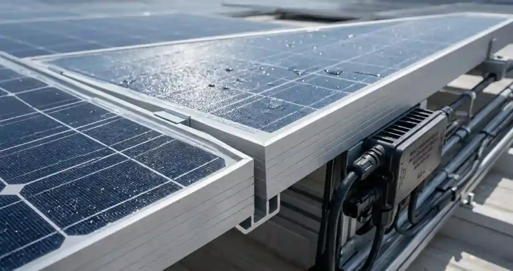 Class 4 hail resistant solar panels recommended for high hail risk regions