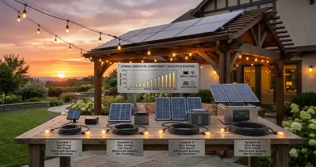 solar-string-lights-battery-and-solar-panel-comparison