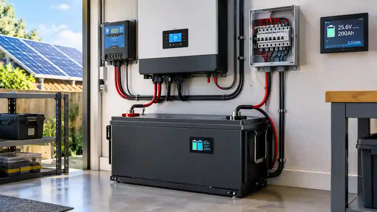 24V 200Ah LiFePO4 Battery for solar and off-grid systems