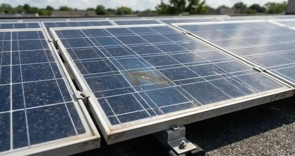 Solar Panel Repair for dirty and damaged solar panels
