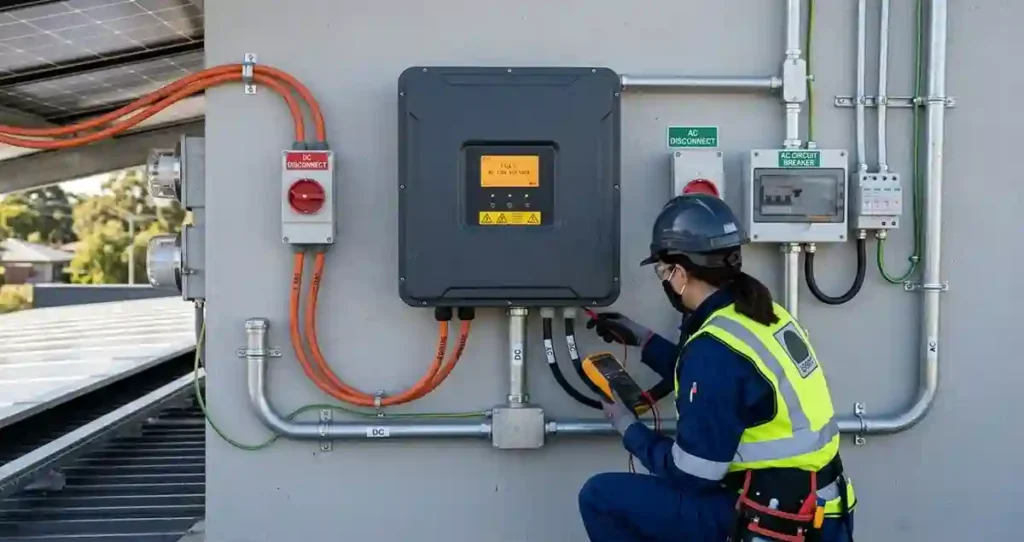 Solar Panel Repair for inverter faults and protection shutdowns
