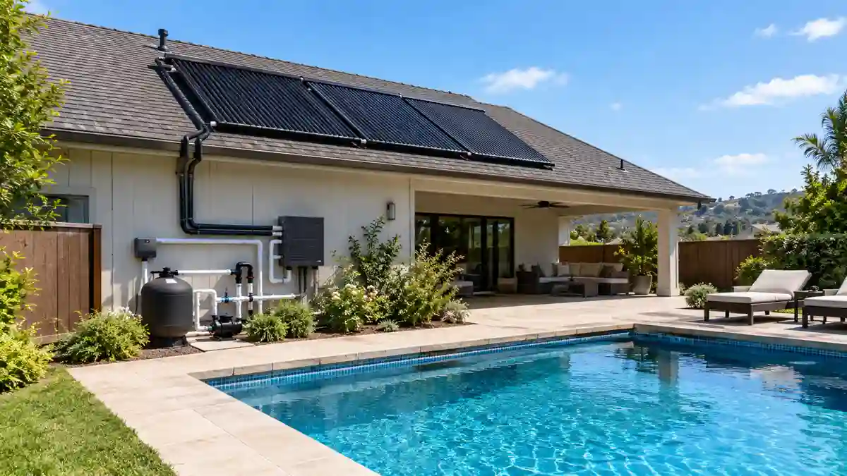 Wate Pool Solar Water Heater for Pool: Types, Sizing and Cost - SolarVision AI